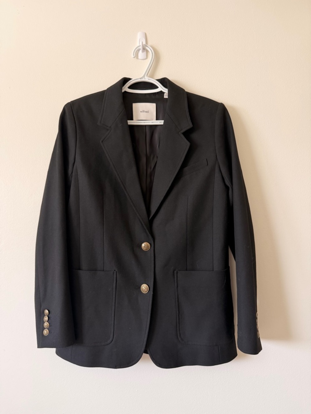 Wilfred Black Tailored Blazer